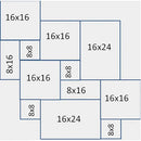 Silver Antique Pattern Brushed, Chiseled, and Partially Filled - Full Truckload