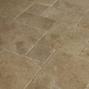 Meandros Walnut Antique Pattern Brushed, Chiseled and Unfilled - Full Truckload