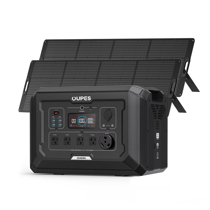 OUPES Mega 2 Power Station | 2500W, 2048Wh, Fast Charge