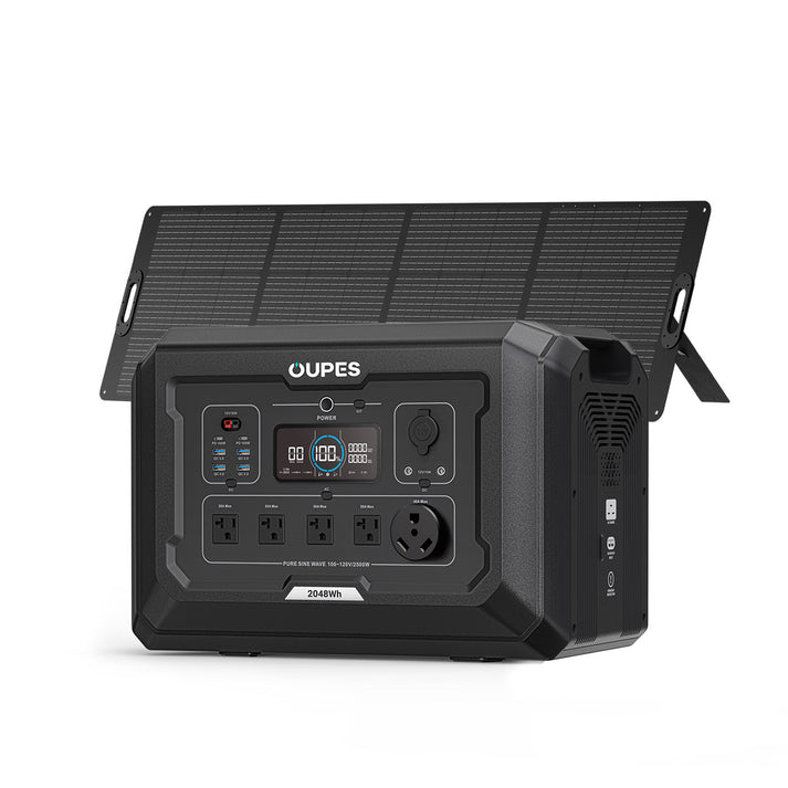 OUPES Mega 2 Power Station | 2500W, 2048Wh, Fast Charge