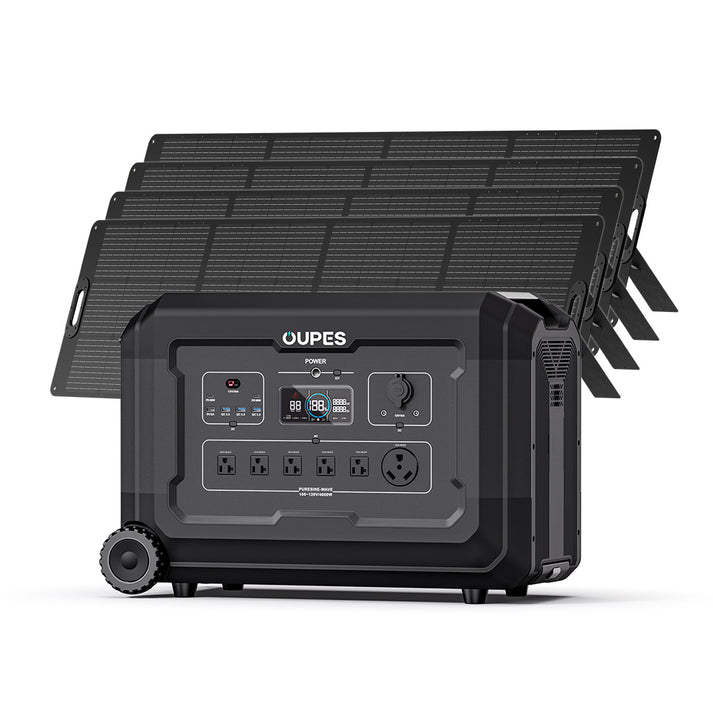 OUPES Mega 3 Home Backup & Portable Power Station | 3600W 3072Wh