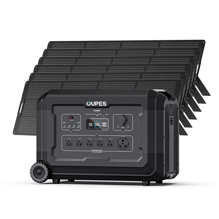 OUPES Mega 3 Home Backup & Portable Power Station | 3600W 3072Wh