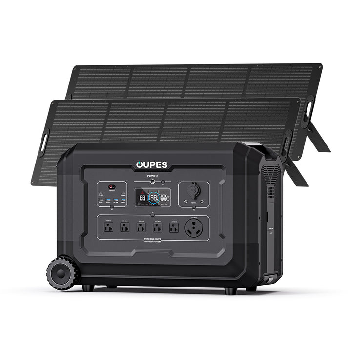 OUPES Mega 5 Home Backup & Portable Power Station | 4000W 5040Wh