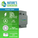 Nature's Generator 30A Power Inlet Box