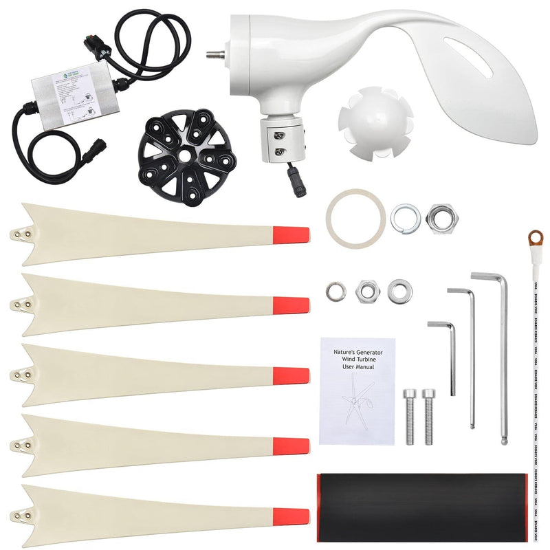 Nature's Generator Lithium 1800 Solar and Wind Generator