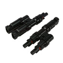 Nature's Generator Power Panel with 50 foot cable and MC4 Branch Connector