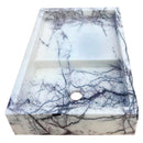 New York Marble Wall-mount Bathroom Sink Polished (W)16" (L)24" (H)5"