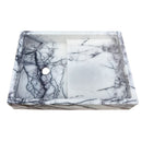 New York Marble Wall-mount Bathroom Sink Polished (W)16" (L)24" (H)5"