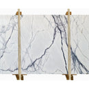 New York White Bookmatching Marble Slabs Polished - Livfloors Collection