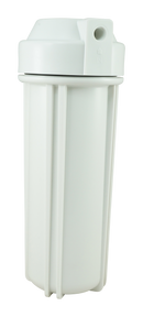 2.5" x 10" White Poly Sump and Cap Assembly