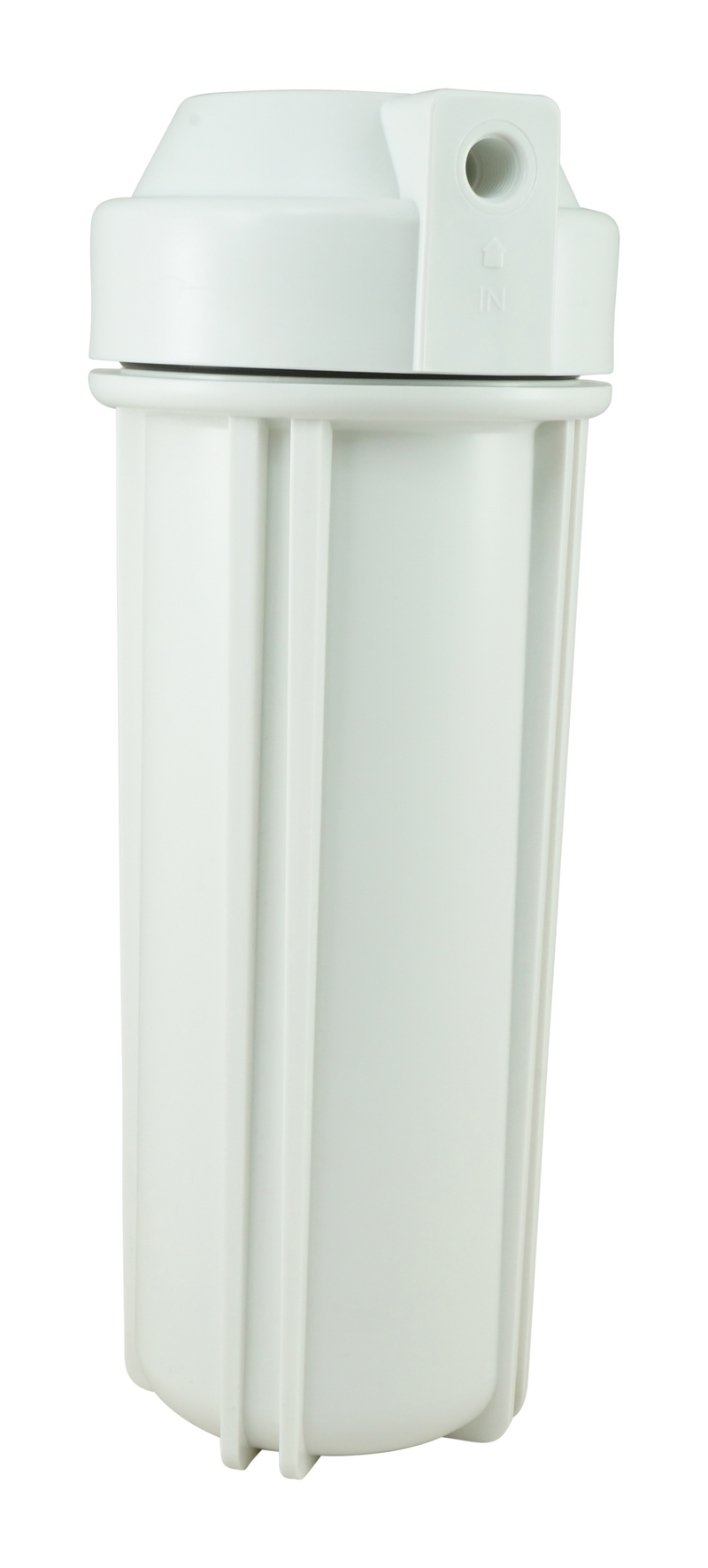 2.5" x 10" White Poly Sump and Cap Assembly