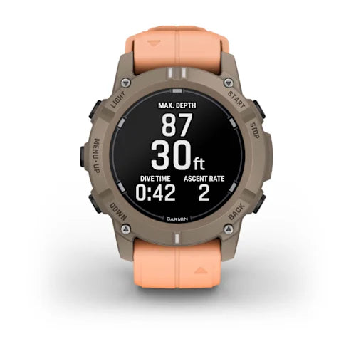 Reloj inteligente y ordenador de buceo solar Garmin Descent G1