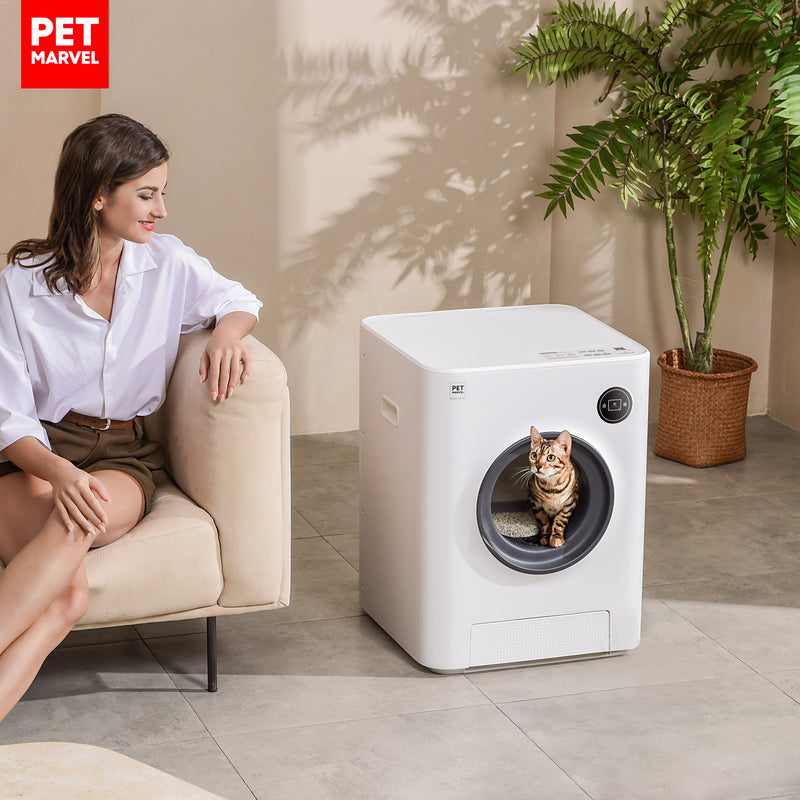 Petmarvel Magic Cube Smart Cat Toilet