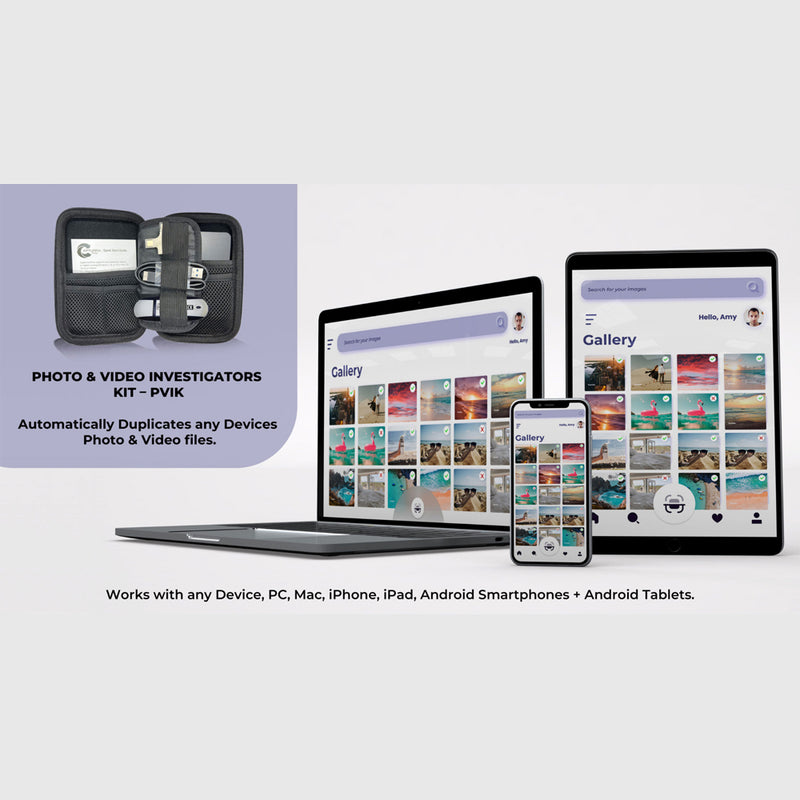 PBN - Kit de investigación fotográfica y de vídeo TEC