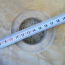 Natural Stone Picasso Marble Farmhouse Sink Polished W:16", L:24"