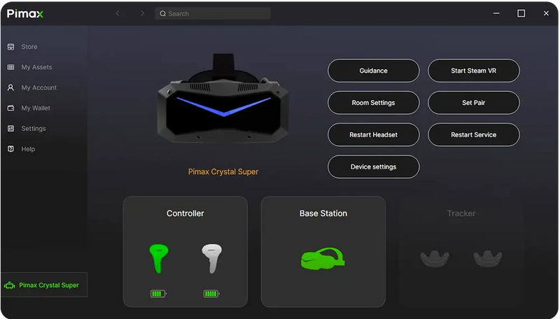 Pimax Crystal Light