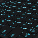 Zagg - Teclado inalámbrico Pro Keys con panel táctil y funda desmontable para Apple iPad Pro 12.9 - Color carbón