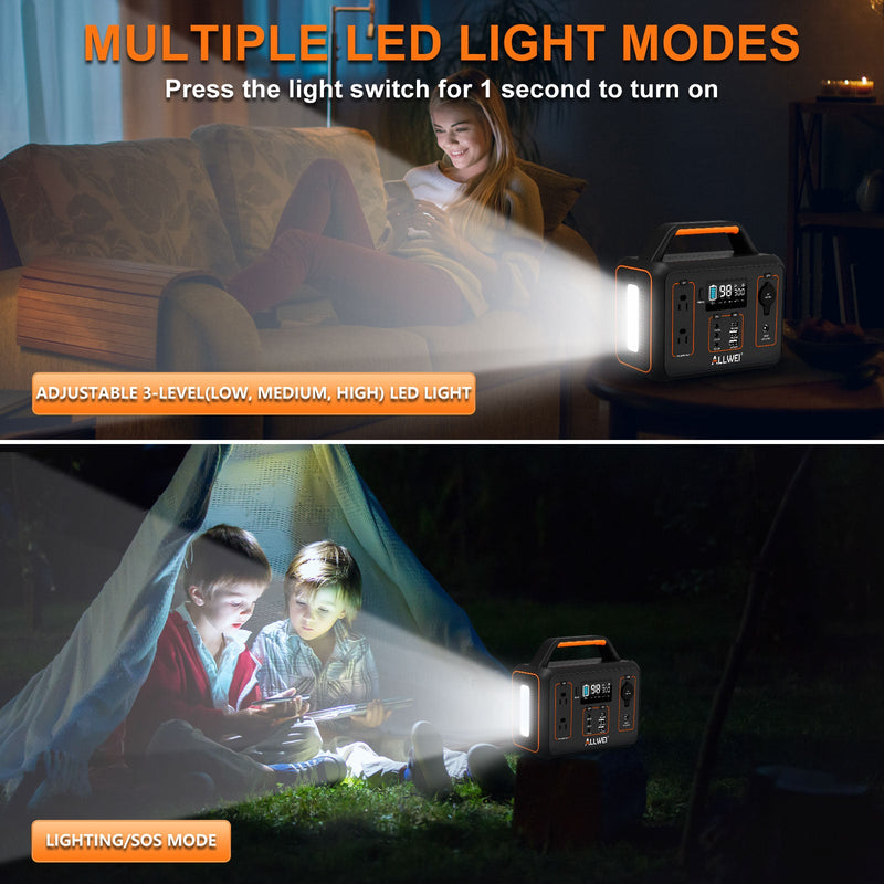 ALLWEI PPS300 Portable Power Station - 300W | 280Wh
