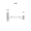 Radwag P0151 CABLE (RS 232) with Warranty