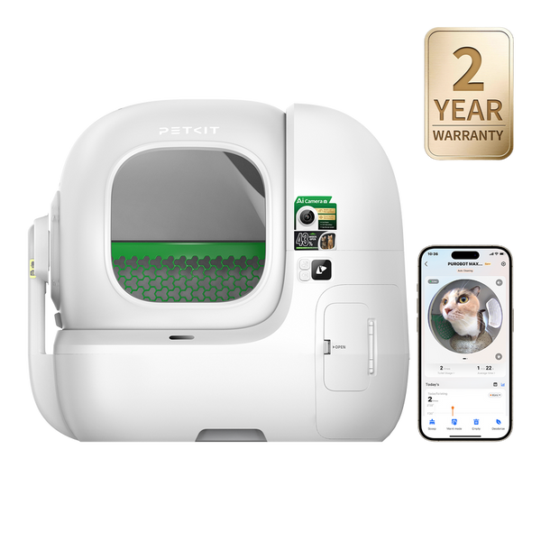 Purobot Max Pro 2 Automatic Cat Litter Box| Wellbots | Free Shipping