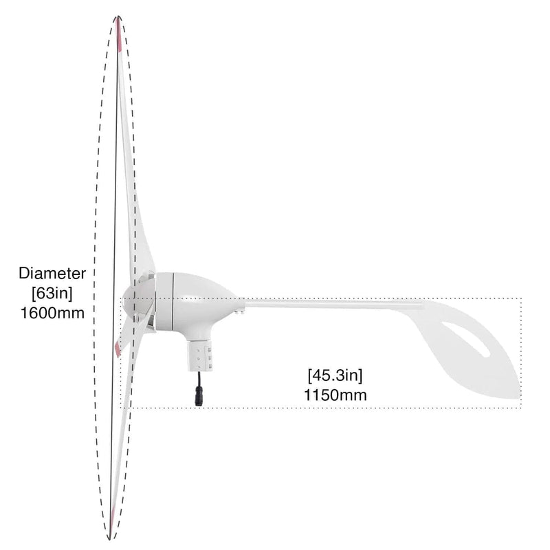 Refurbished - Nature's Generator Powerhouse Wind Turbine
