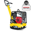 5.5 HP Honda Reverse Plate Compactor 19x14 Plate for Asphalt, Aggregate, Cohesive Soil Compaction