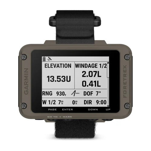 Garmin Foretrex 901 & 801 Ballistic Tactical Navigator