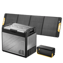 BougeRV New Rocky V3.0 81QT Dual Zone 12V Car Fridge with 240Wh