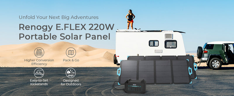 Renogy E.FLEX 220W PORTABLE SOLAR PANEL