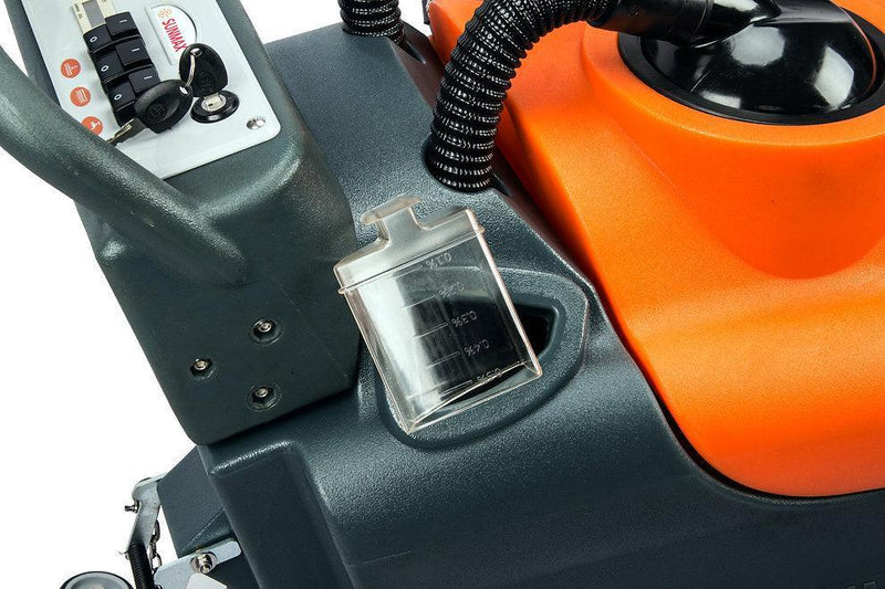 RT50+ 22" Battery Powered Automatic Floor Scrubber, Lithium Battery Power, 13.2 Water Tank, 30000 Sqft/H