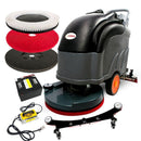 RT50D+ Self-Propelled Battery Powered Floor Scrubber Dryer, 22" Brush Cleaning Path, Lithium Battery