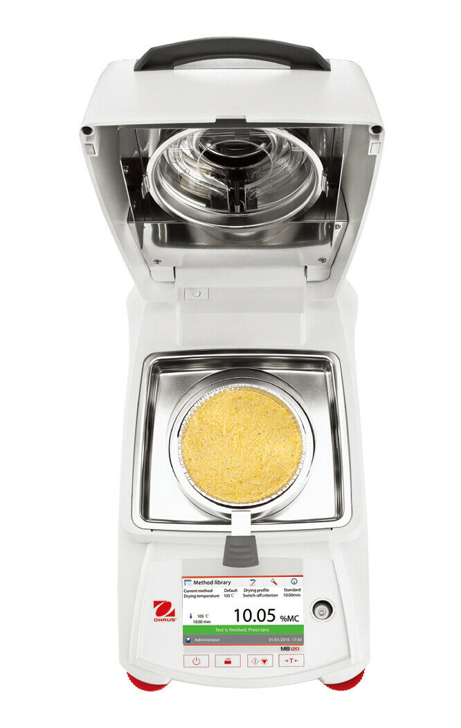 OHAUS MB120 Halogen Heating Moisture Analyzer 120g 0.001g