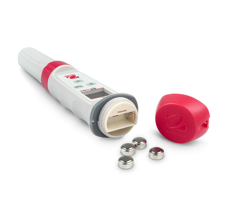 Ohaus ST20M-C Pen Meter Conductivity pH Salinity 0.00 - 19.99 ms/cm