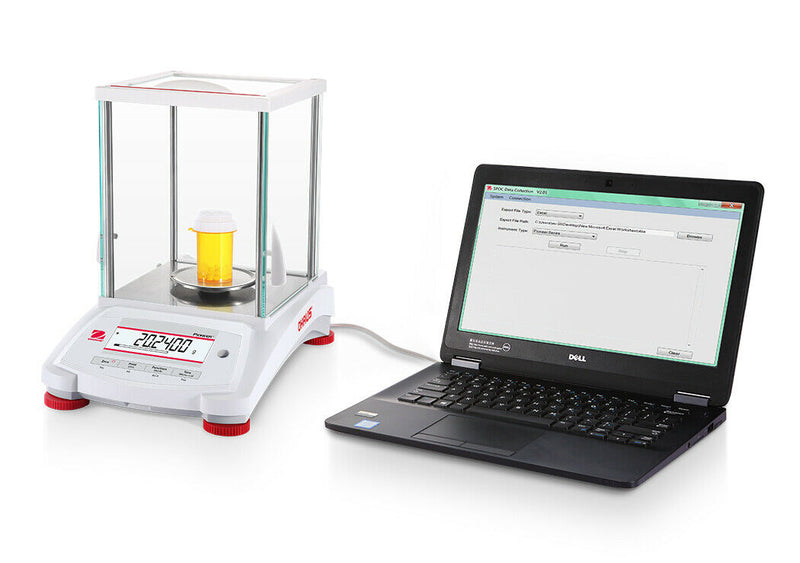 Ohaus PX523/E Analytical Balance, 520g x 0.001g, External Calibration with Draftshield