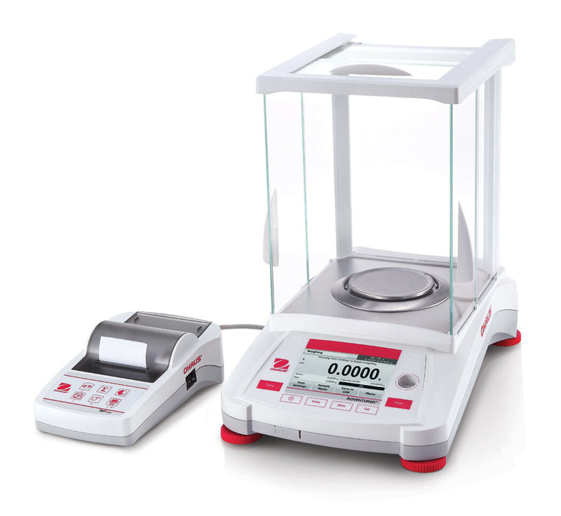 OHAUS AX224N ADVENTURER ANALYTICAL BALANCE 220 g 0.0001 g 0.1 mg - 2 YEAR WARRANTY NTEP