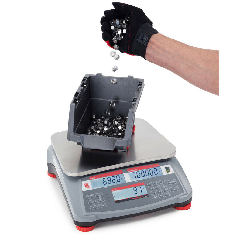 OHAUS RC31P3 6lb Read 0.002lb Compact Counting Scale