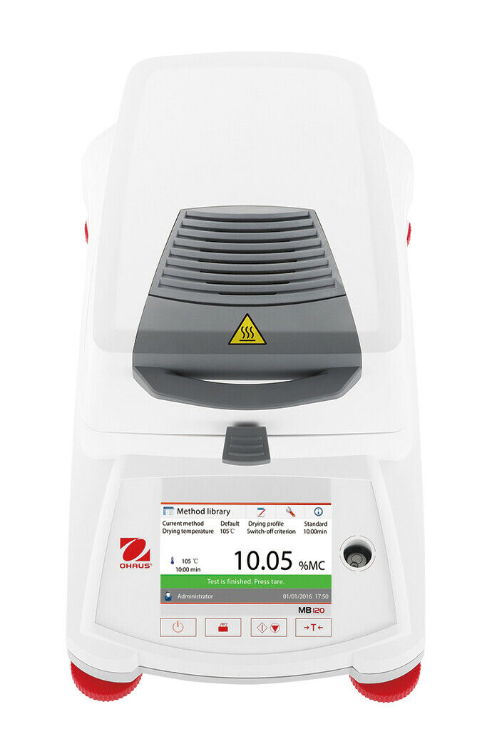 OHAUS MB120 Halogen Heating Moisture Analyzer 120g 0.001g