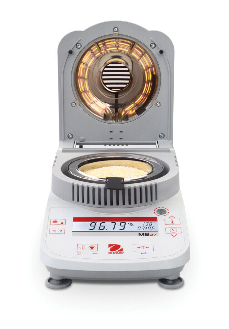 OHAUS MB27 Moisture Analyzer Halogen 90g 1mg