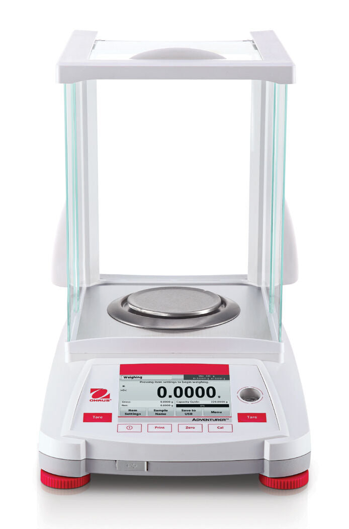 OHAUS AX324 ADVENTURER ANALYTICAL BALANCE 320 g 0.0001 g 0.1 mg - 2 YEAR WARRANTY