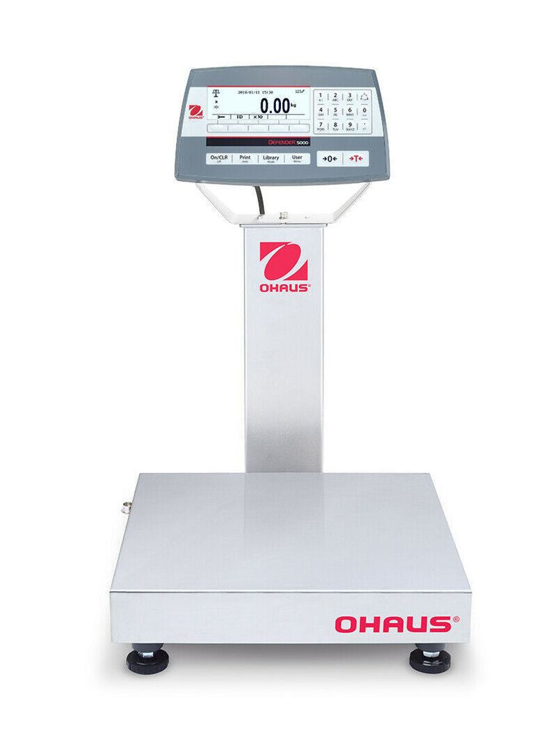 Defender 5000 Ohaus D52XW50RQR1 Defender 5000 Standard Bench Scale