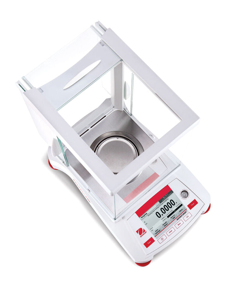 OHAUS AX224N ADVENTURER ANALYTICAL BALANCE 220 g 0.0001 g 0.1 mg - 2 YEAR WARRANTY NTEP