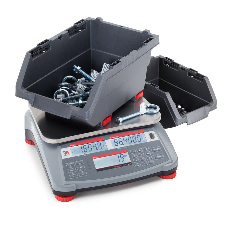 OHAUS RC31P3 6lb Read 0.002lb Compact Counting Scale