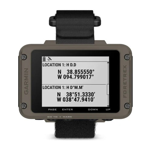 Garmin Foretrex 901 & 801 Ballistic Tactical Navigator