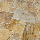 Scabos Antique Pattern Brushed, Chiseled, and Partially Filled - Full Truckload
