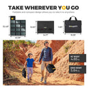 Panel solar plegable CIGS Yuma 100W de BougeRV