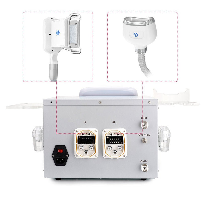 Shape Tactics - 2-in-1 Advanced Cryolipolysis Fat Freezing Vacuum Body Sculpting Machine for Double Chin Fat Removal and Slimming