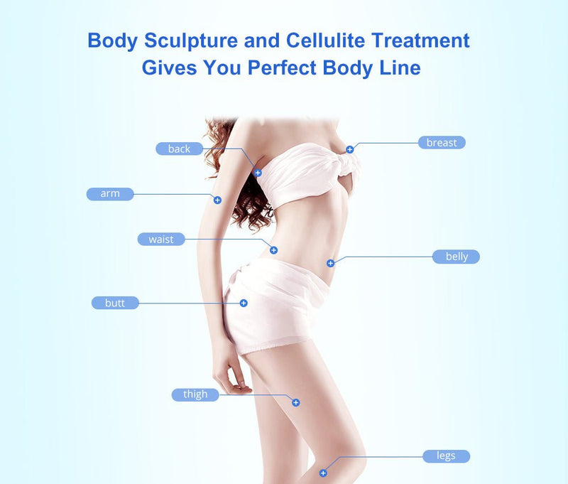 Shape Tactics 4-in-1 Cryolipolysis Cold Vacuum Cavitation RF Machine