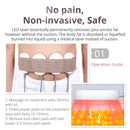 Tácticas de forma: liposucción láser de 10 almohadillas de 5 mW y 635-650 nm