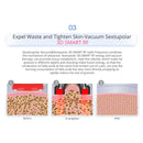 Máquina de cavitación ultrasónica RF de 40K con calor y frío 7 en 1 de Shape Tactics 