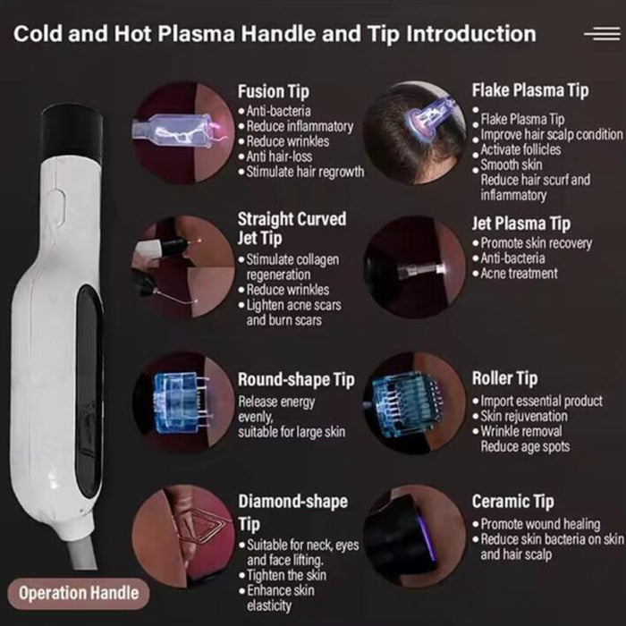 Shape Tactics 8-in-1 Hot & Cold Fusion Plasma Facial Beauty System